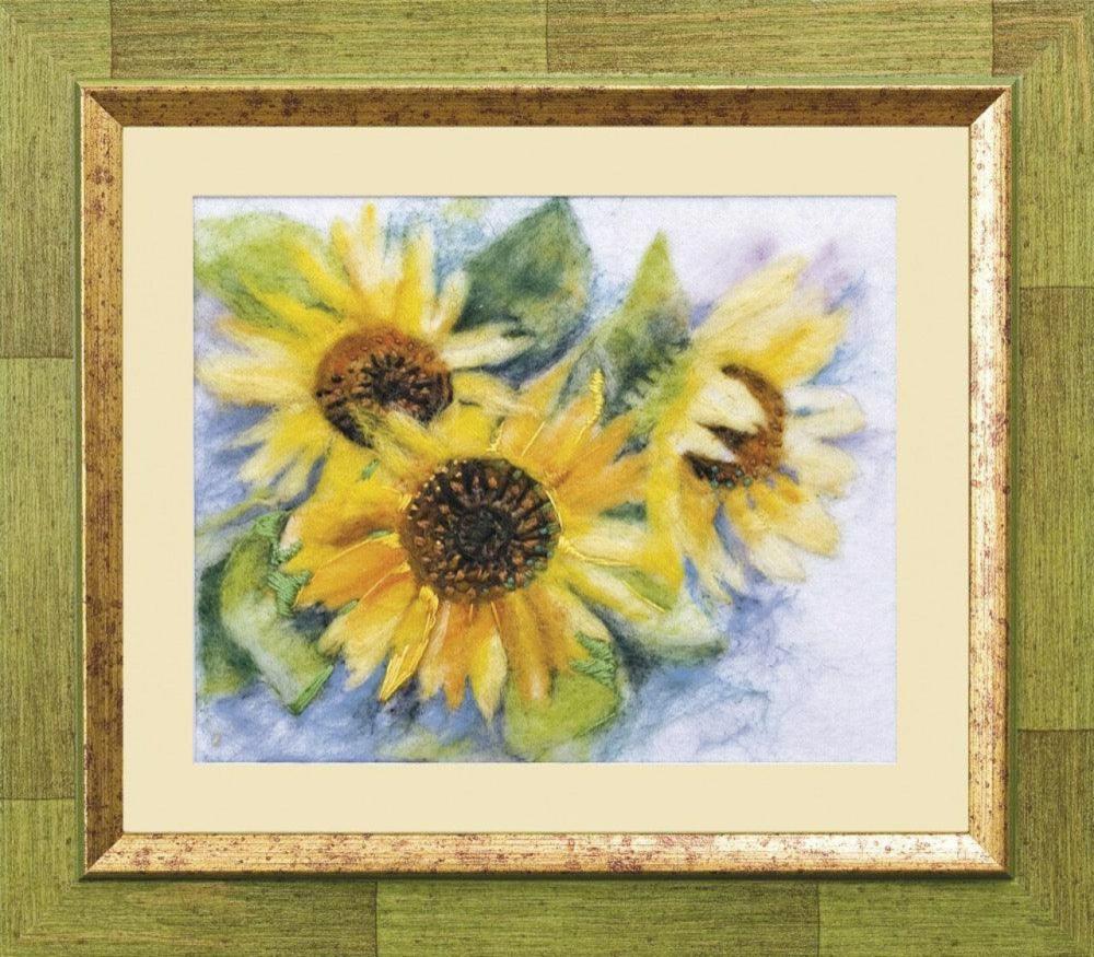 Felting kit V-71C “Sunny life”  |   Felting Felting Felting