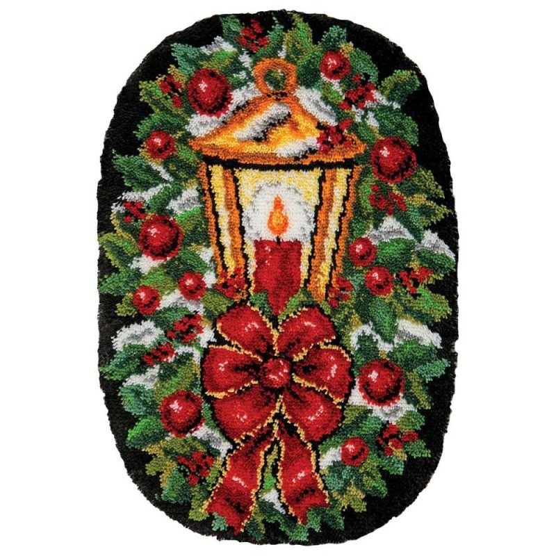 Festive Glow Latch Hook Kit Multicolor |   Latch Hook Latch Hook Latch Hook