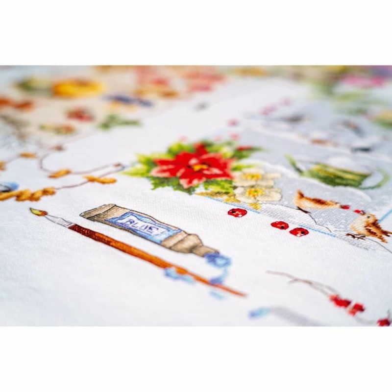 Four Seasons Counted Cross Stitch Kit  |   Cross Stitch & Embroidery Cross Stitch & Embroidery Cross Stitch & Embroidery