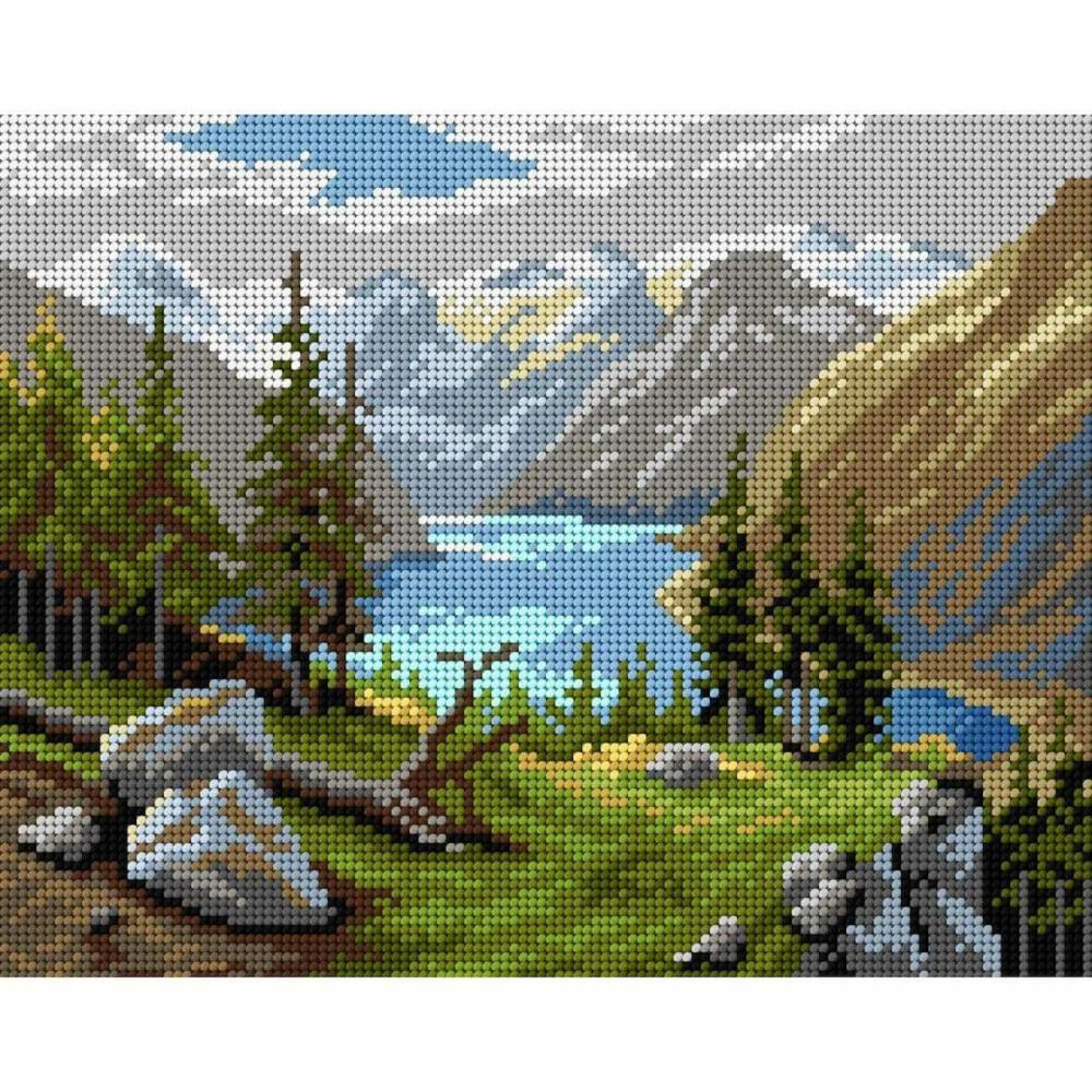 Gobelin Georg Jannus – Lake Hallstatt Halfstitch Canvas  |   Cross Stitch & Embroidery Cross Stitch & Embroidery Cross Stitch & Embroidery