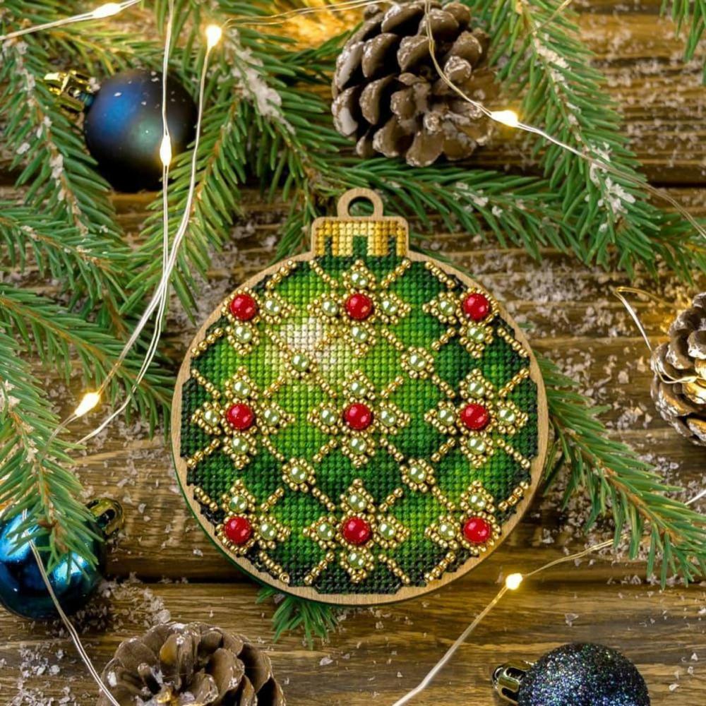 Green Ornament Cross-Stitch Kit  |   Cross Stitch & Embroidery Cross Stitch & Embroidery Cross Stitch & Embroidery