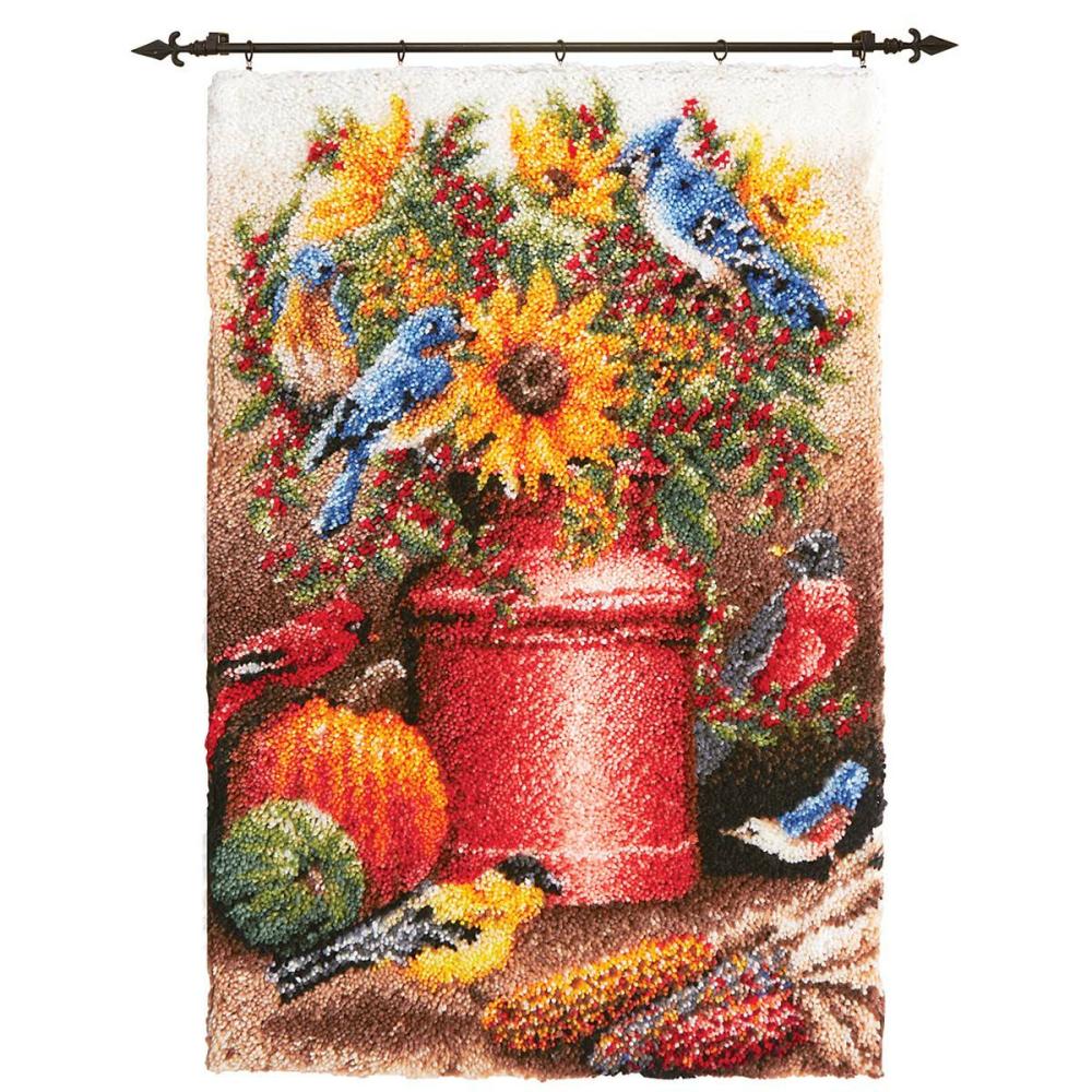 Harvest Still Life Latch Hook Kit Multicolor |   Latch Hook Latch Hook Latch Hook