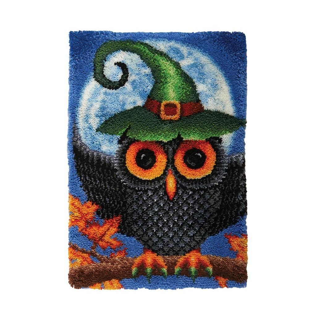 Haunted Owl Latch Hook Kit Multicolor |   Latch Hook Latch Hook Latch Hook