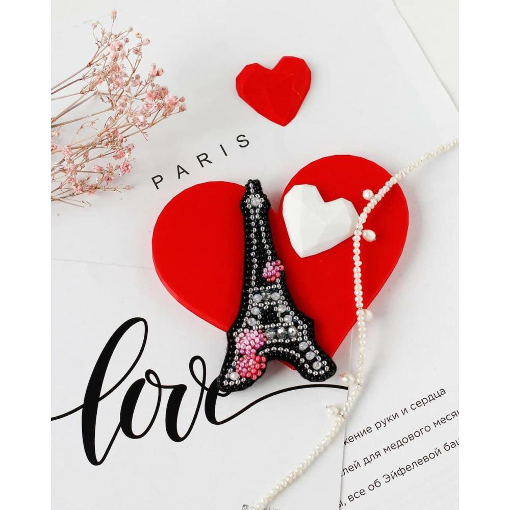 Heart of France Bead Embroidery Decoration Kit  |   Beadwork Beadwork Beadwork