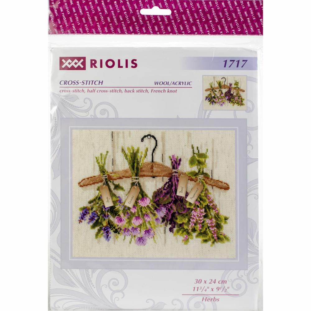 Herbs Counted Cross Stitch Kit  |   Cross Stitch & Embroidery Cross Stitch & Embroidery Cross Stitch & Embroidery