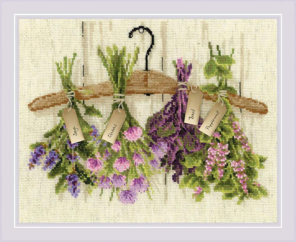 Herbs R1717 Counted Cross Stitch Kit  |   Cross Stitch & Embroidery Cross Stitch & Embroidery Cross Stitch & Embroidery