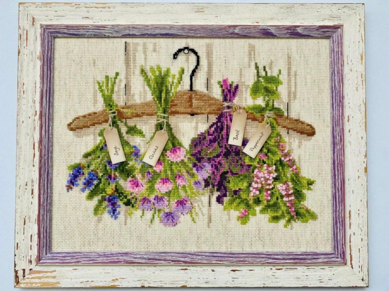 Herbs R1717 Counted Cross Stitch Kit  |   Cross Stitch & Embroidery Cross Stitch & Embroidery Cross Stitch & Embroidery