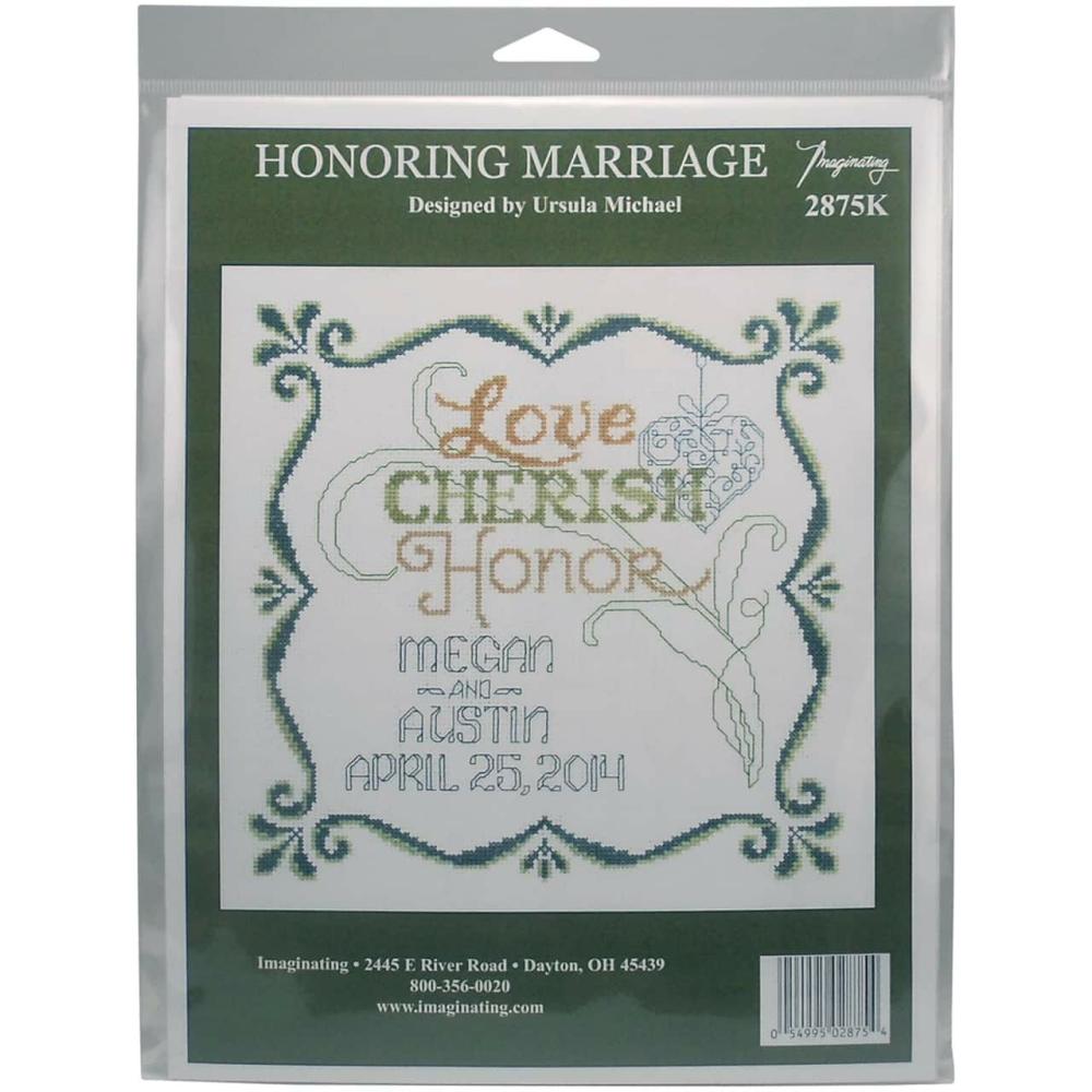 Honoring Marriage Record Counted Cross Stitch Kit  |   Cross Stitch & Embroidery Cross Stitch & Embroidery Cross Stitch & Embroidery