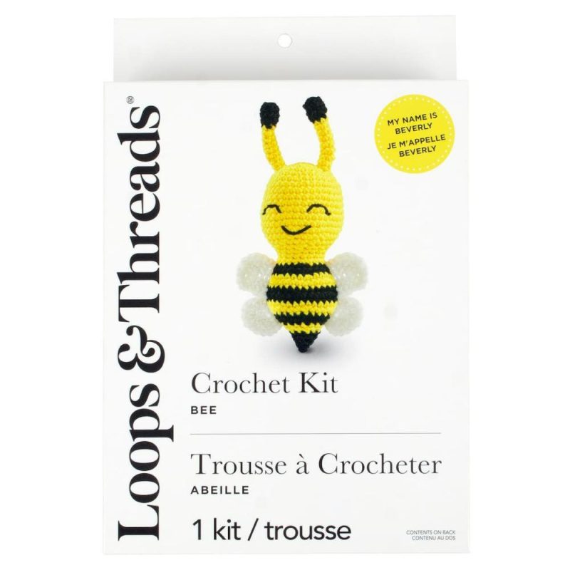 Intermediate Bee Amigurumi Crochet Kit  |   Crochet Supplies Crochet Supplies Crochet Supplies