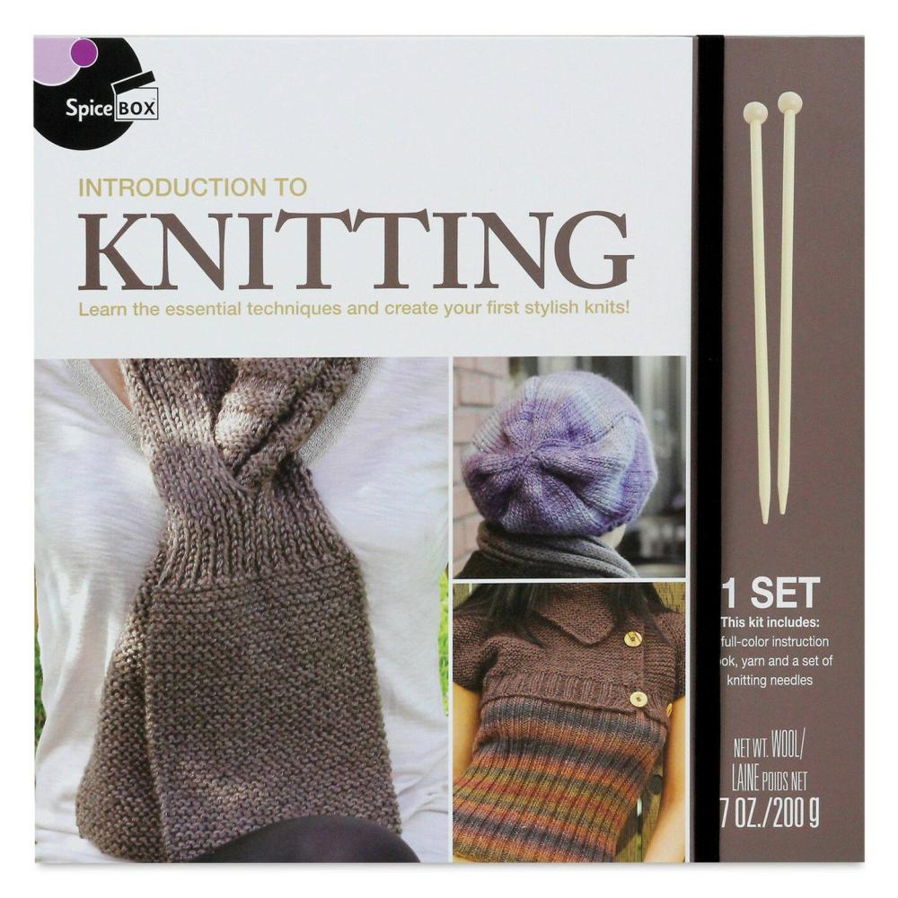 Introduction to Knitting Kit  |   Crochet Supplies Crochet Supplies Crochet Supplies