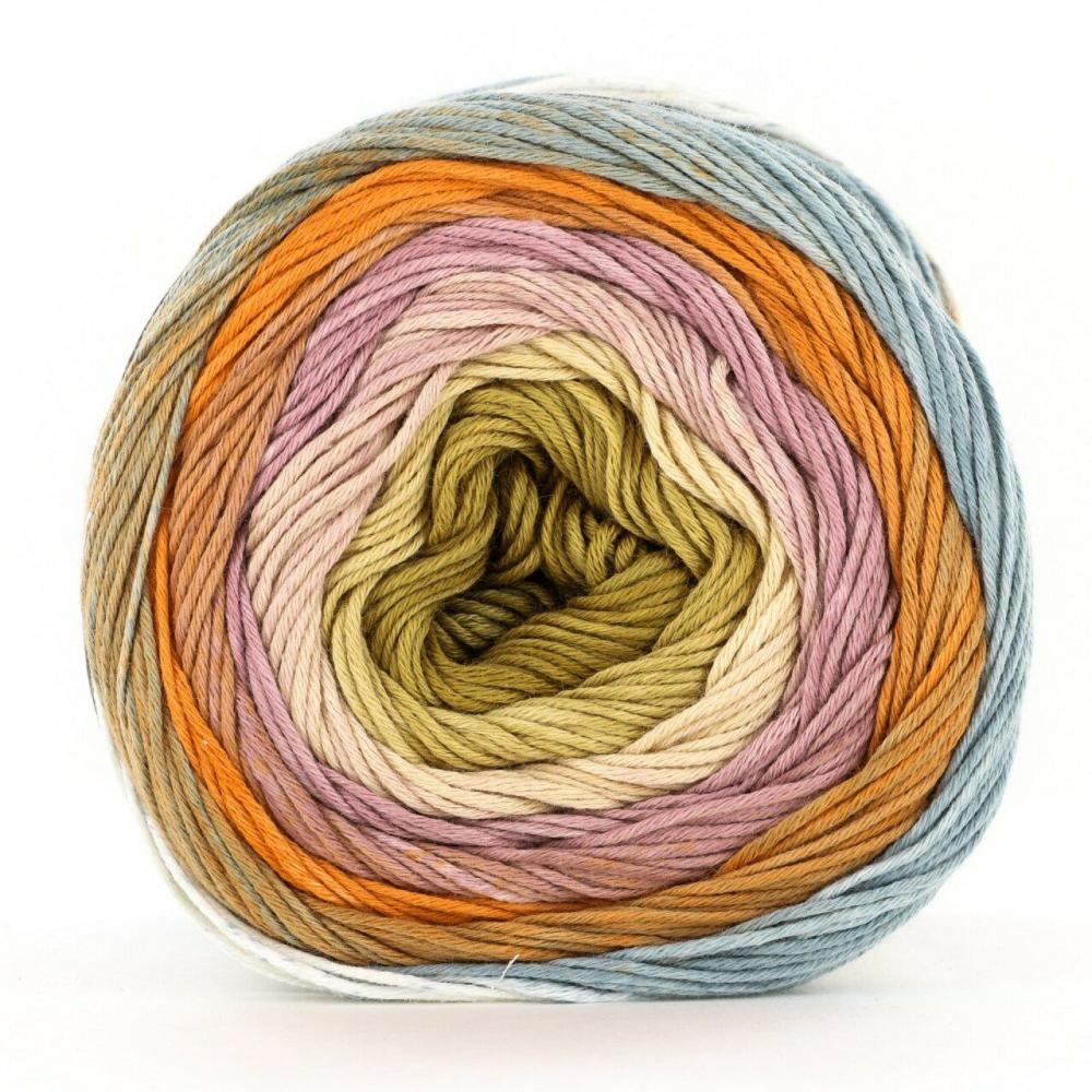 IRIDE 100% Organic Cotton Ombre Yarn – #5314 Mountain Sunset  |   Basic Yarn Basic Yarn Basic Yarn