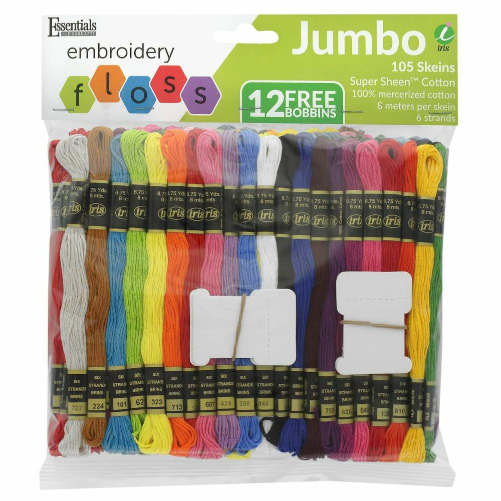 Jumbo Embroidery Floss  |   Floss Packs Floss Packs Floss Packs