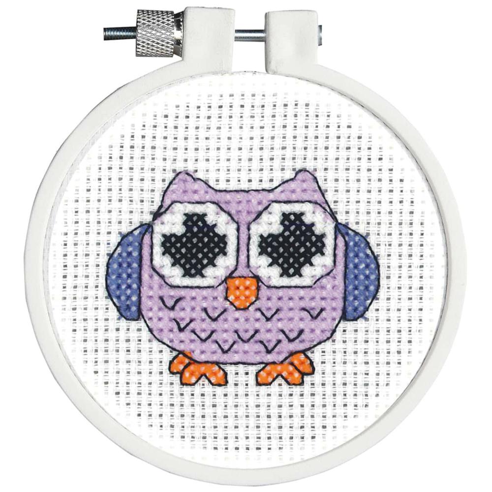 Kid Stitch Owl Counted Cross Stitch Kit  |   Cross Stitch & Embroidery Cross Stitch & Embroidery Cross Stitch & Embroidery