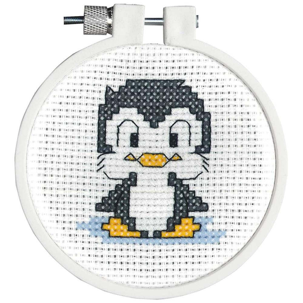 Kid Stitch Penguin Counted Cross Stitch Kit  |   Cross Stitch & Embroidery Cross Stitch & Embroidery Cross Stitch & Embroidery