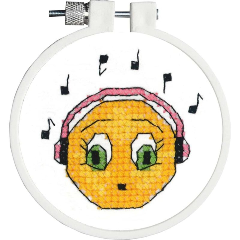 Kid Stitch Singing Along Stamped Cross Stitch Kit  |   Cross Stitch & Embroidery Cross Stitch & Embroidery Cross Stitch & Embroidery