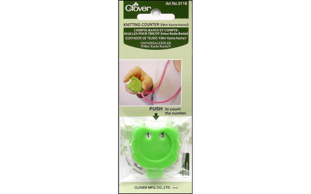 Knitting Counter Mini Kacha-Kacha Lime  |   Knitting Supplies Knitting & Crochet Knitting Supplies