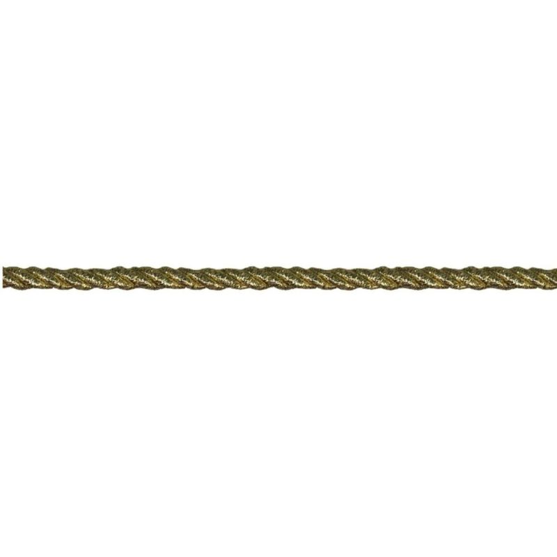 Large Gold Metallic Twisted Cord  |   Macrame Macrame Macrame