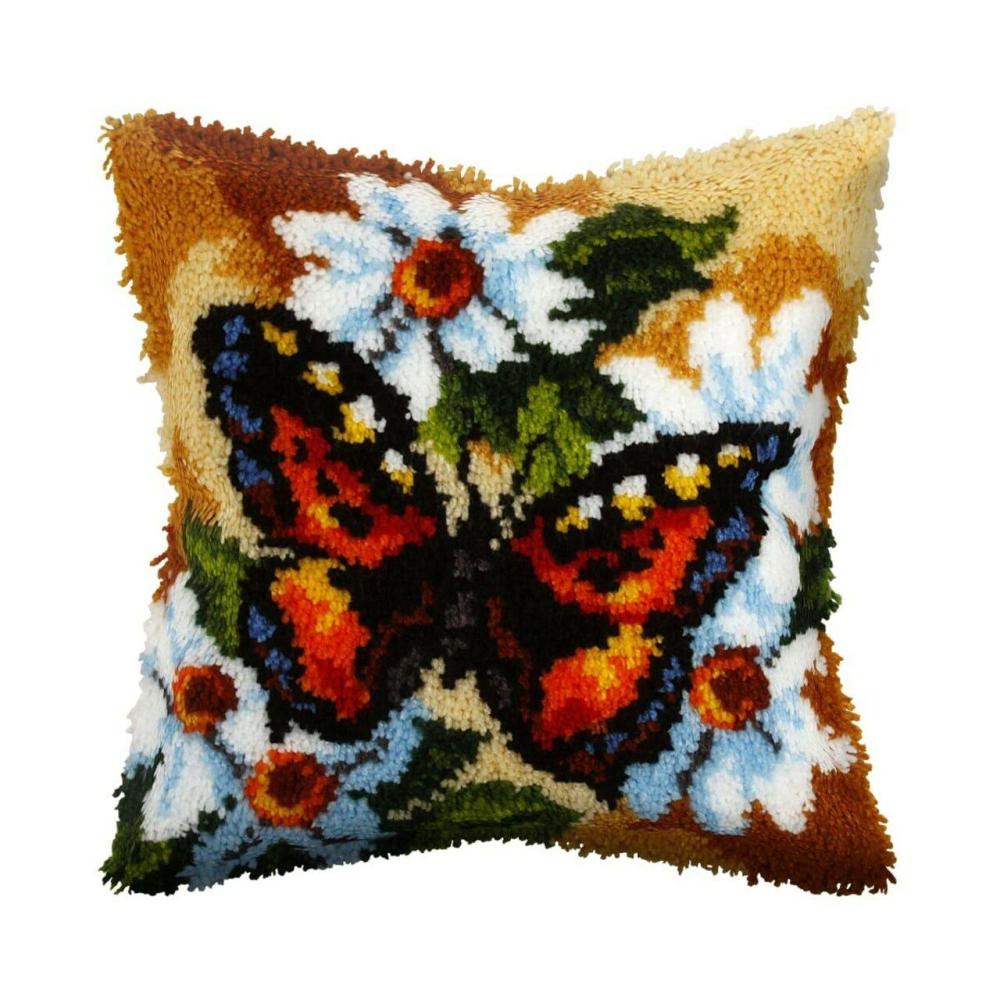 Latch hook cushion kit “Butterfly” 4060  |   Latch Hook Latch Hook Latch Hook