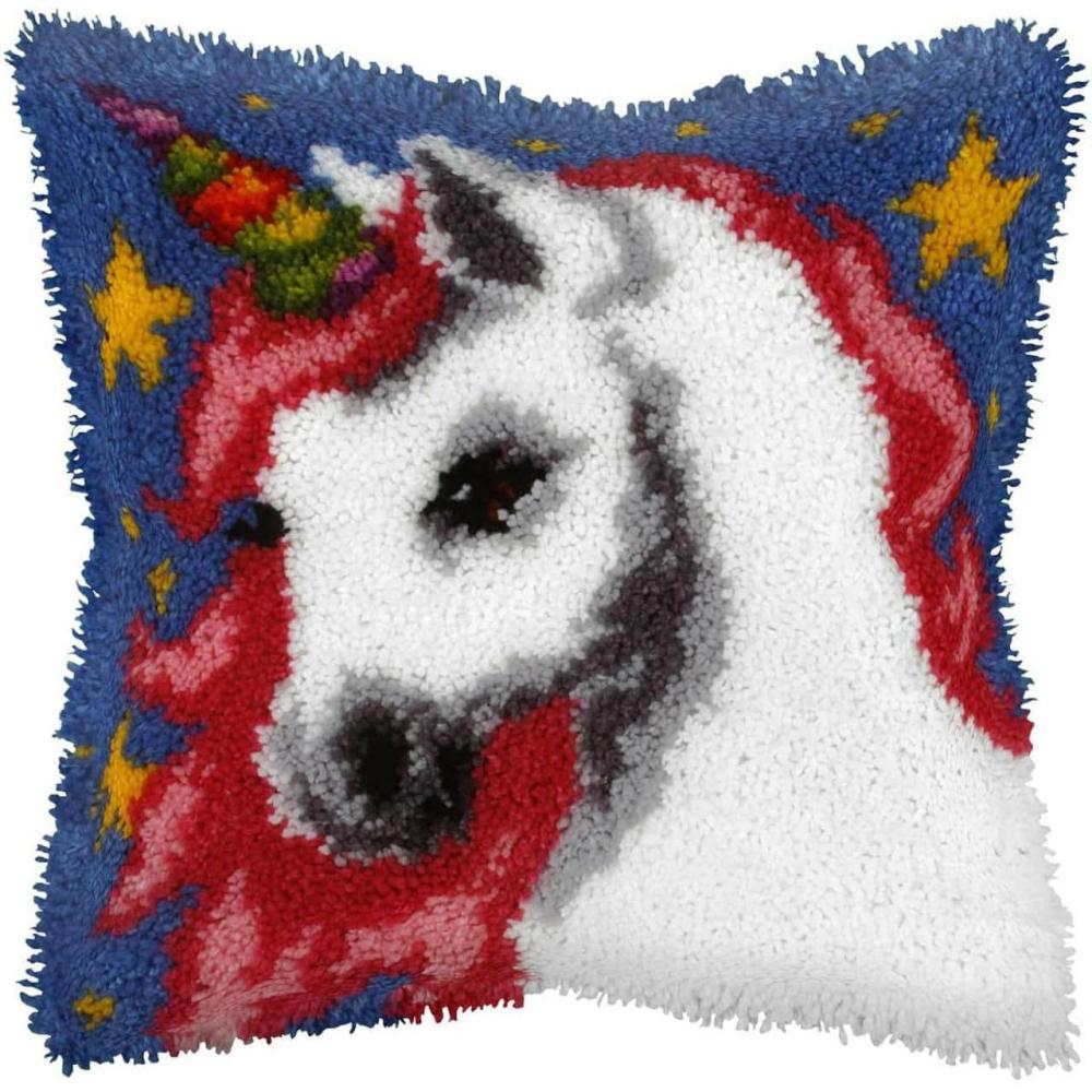 Latch hook cushion kit “Unicorn”  |   Latch Hook Latch Hook Latch Hook