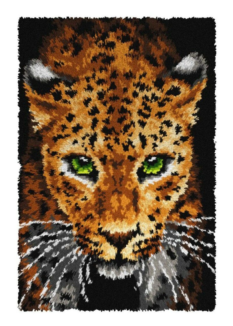 Latch hook rug kit “Leopard” 4164  |   Latch Hook Latch Hook Latch Hook