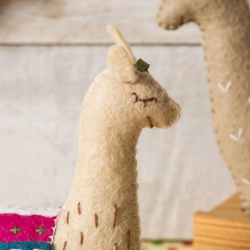 Llamas from Felt Craft Kit LLAMA3F  |   Felting Felting Felting