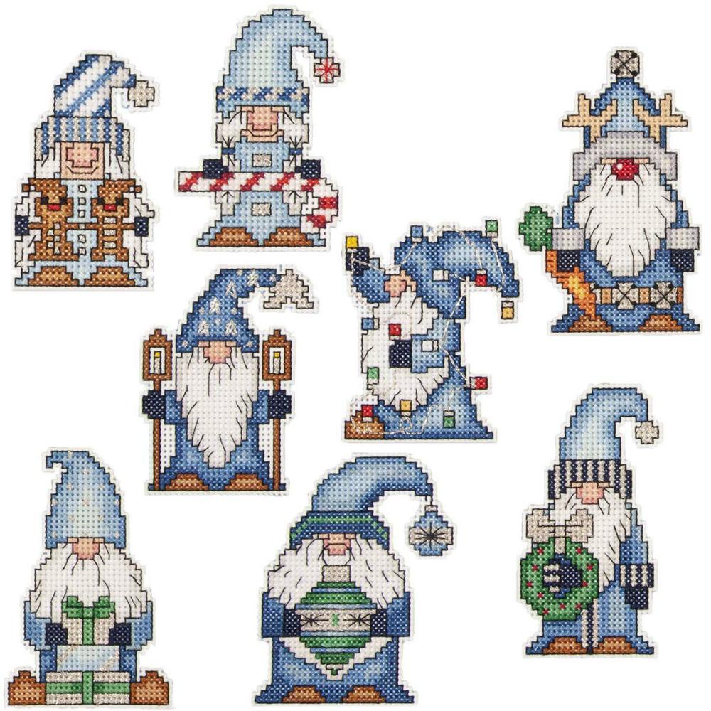 Love my Gnomies Magnets Plastic Canvas Kit Multicolor |   Needlepoint Needlepoint Multicolor