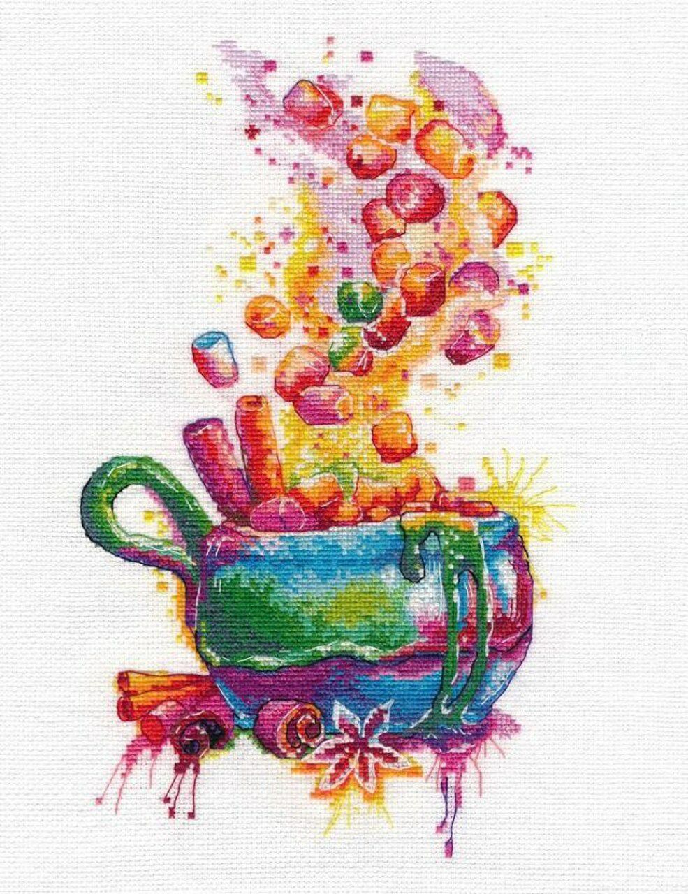 Magic Marshmallow 1436 Counted Cross Stitch Kit  |   Cross Stitch & Embroidery Cross Stitch & Embroidery Cross Stitch & Embroidery