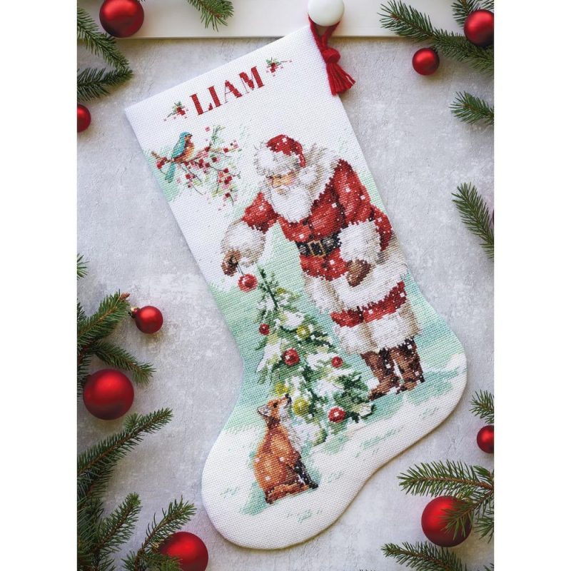 Magical Christmas Stocking Counted Cross Stitch Kit  |   Cross Stitch & Embroidery Cross Stitch & Embroidery Cross Stitch & Embroidery