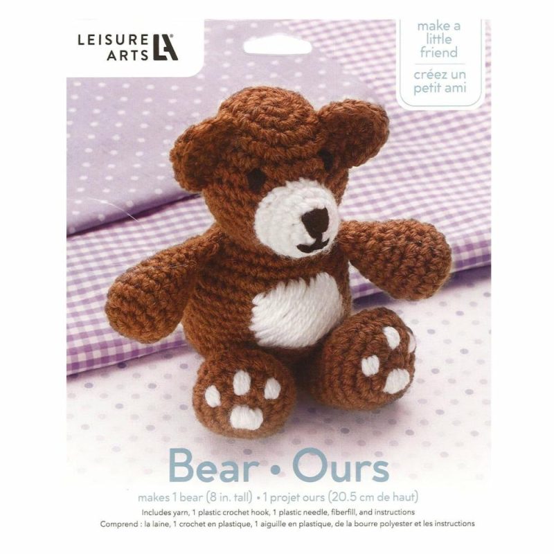 Make A Little Friend Bear Kit  |   Crochet Supplies Crochet Supplies Crochet Supplies