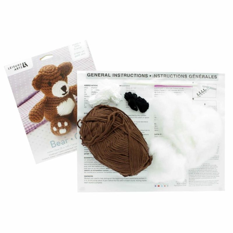 Make A Little Friend Bear Kit  |   Crochet Supplies Crochet Supplies Crochet Supplies