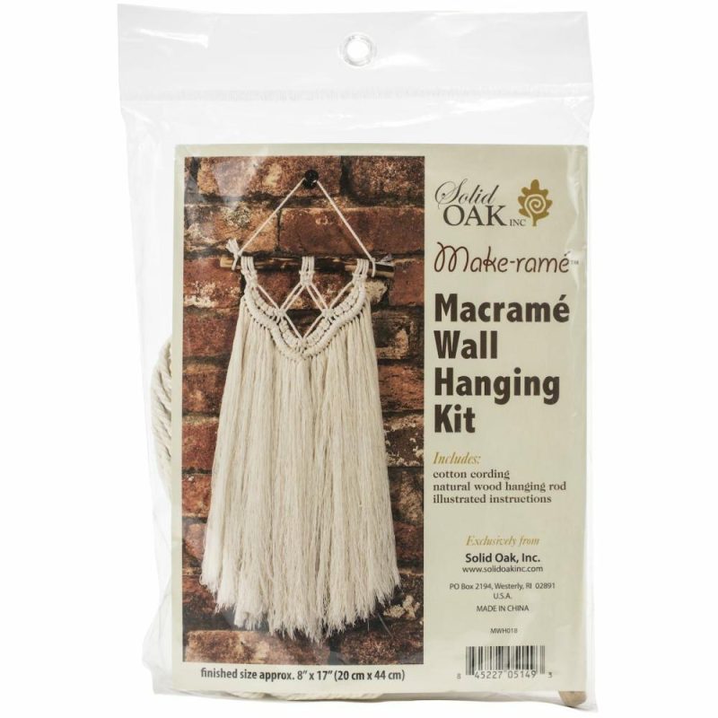 Make-rame™ Fringe Mini Macramé Wall Hanging Kit  |   Macrame Macrame Macrame