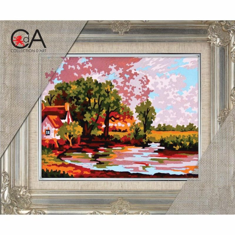 Mill Pond Needlepoint Tapestry Kit  |   Needlepoint Needlepoint Needlepoint