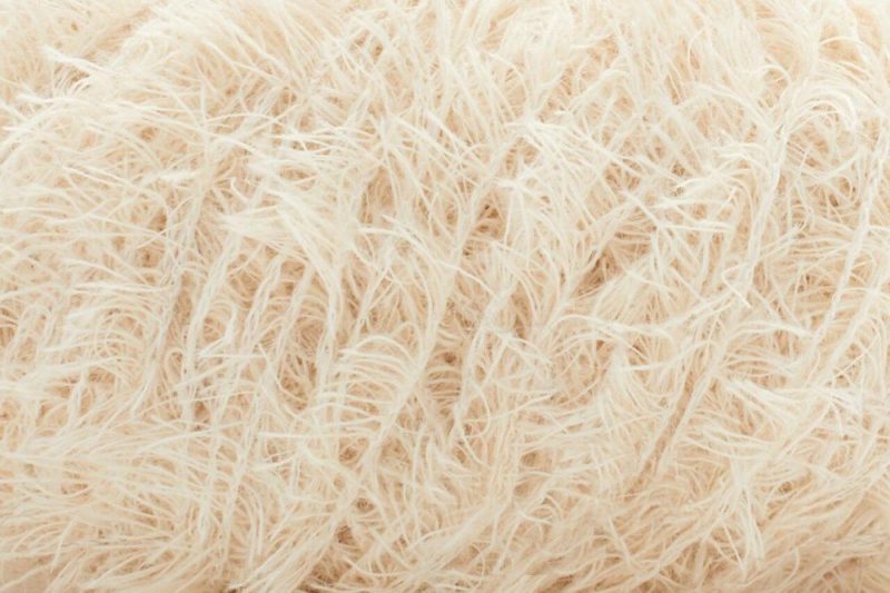 Minoun – Wool/Alpaca/Nylon DK Eyelash Yarn – #101 Borzoi  |   Basic Yarn Basic Yarn Basic Yarn