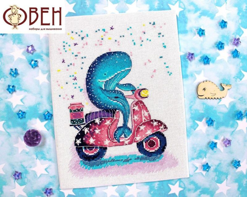 Motorcyclist 1183 Counted Cross Stitch Kit  |   Cross Stitch & Embroidery Cross Stitch & Embroidery Cross Stitch & Embroidery