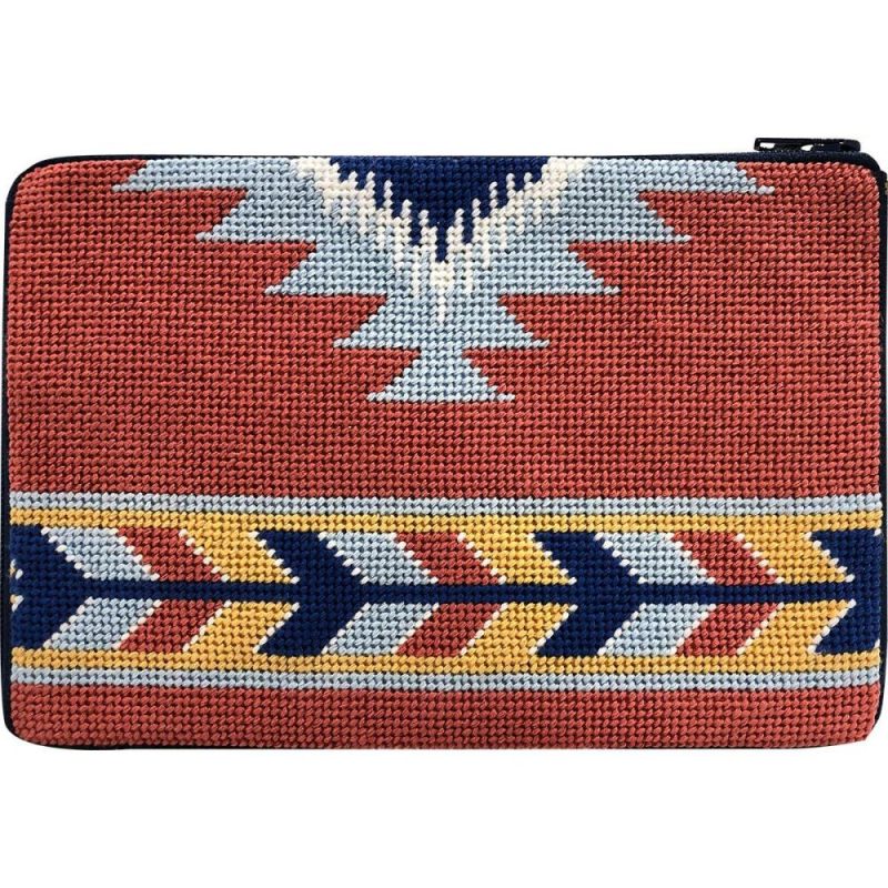 Needlepoint Cosmetic Purse Kit- Southwest Multicolor |   Needlepoint Needlepoint Multicolor