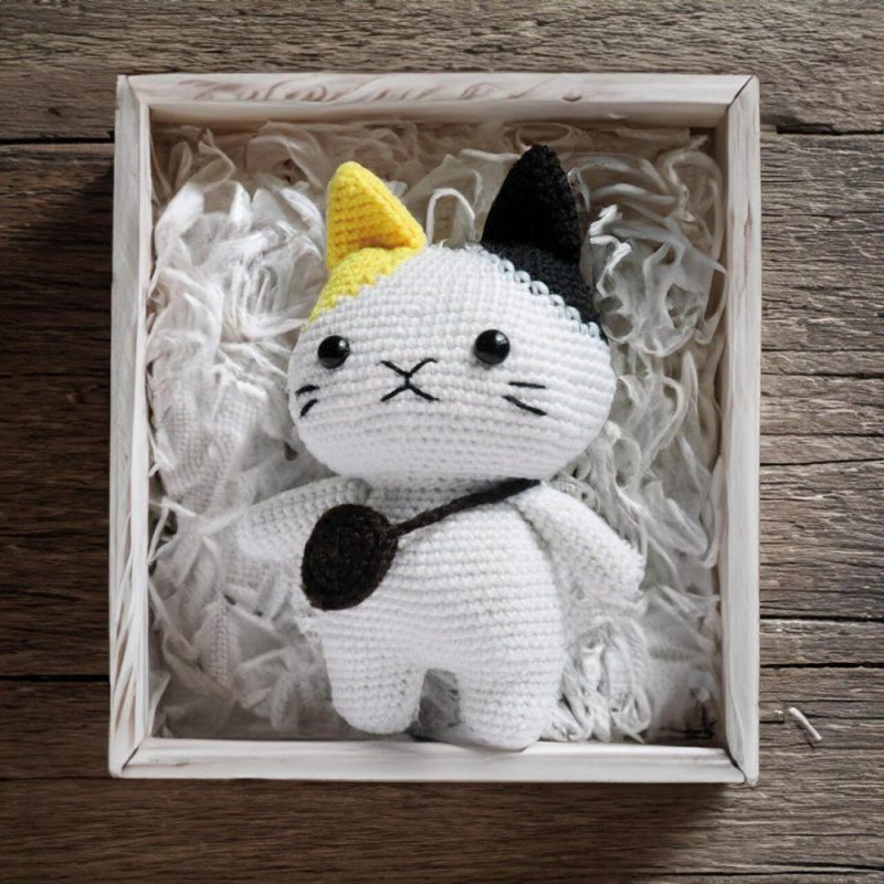 Olikraft Amigurumi ??????? ??? for Adults and Kids – Intermediate Animal Projects with Knitting & Crochet Kit Supplies, Perfect for Crafting Stuffed Animals and Gifts (Cat)  |   Knitting Supplies Knitting & Crochet Knitting Supplies