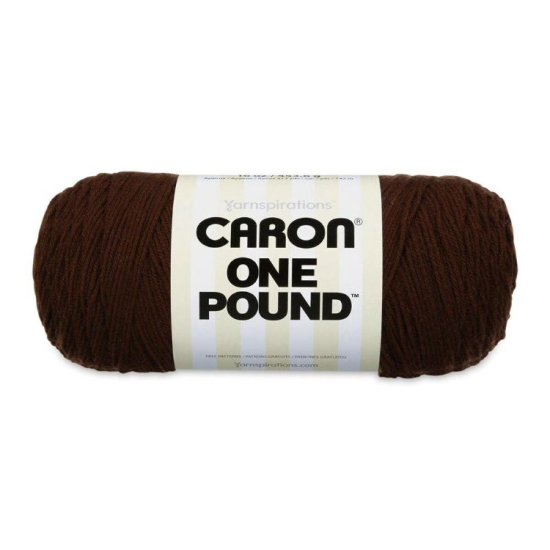 One Pound Acrylic Yarn – 1 lb, 4-Ply, Espresso Red |   Basic Yarn Basic Yarn Basic Yarn