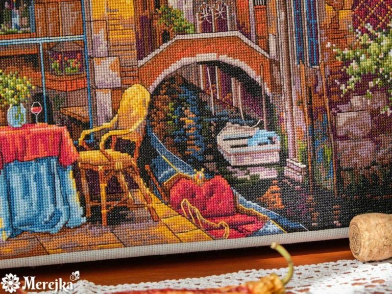 Our Special Place in Venice K-160 Counted Cross-Stitch Kit  |   Cross Stitch & Embroidery Cross Stitch & Embroidery Cross Stitch & Embroidery