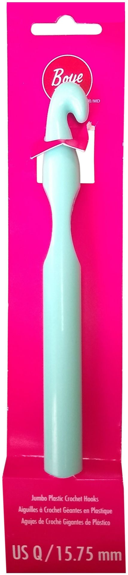 Plastic Crochet Hook 8″-Size Q/15.75mm  |   Knitting Supplies Knitting & Crochet Knitting Supplies