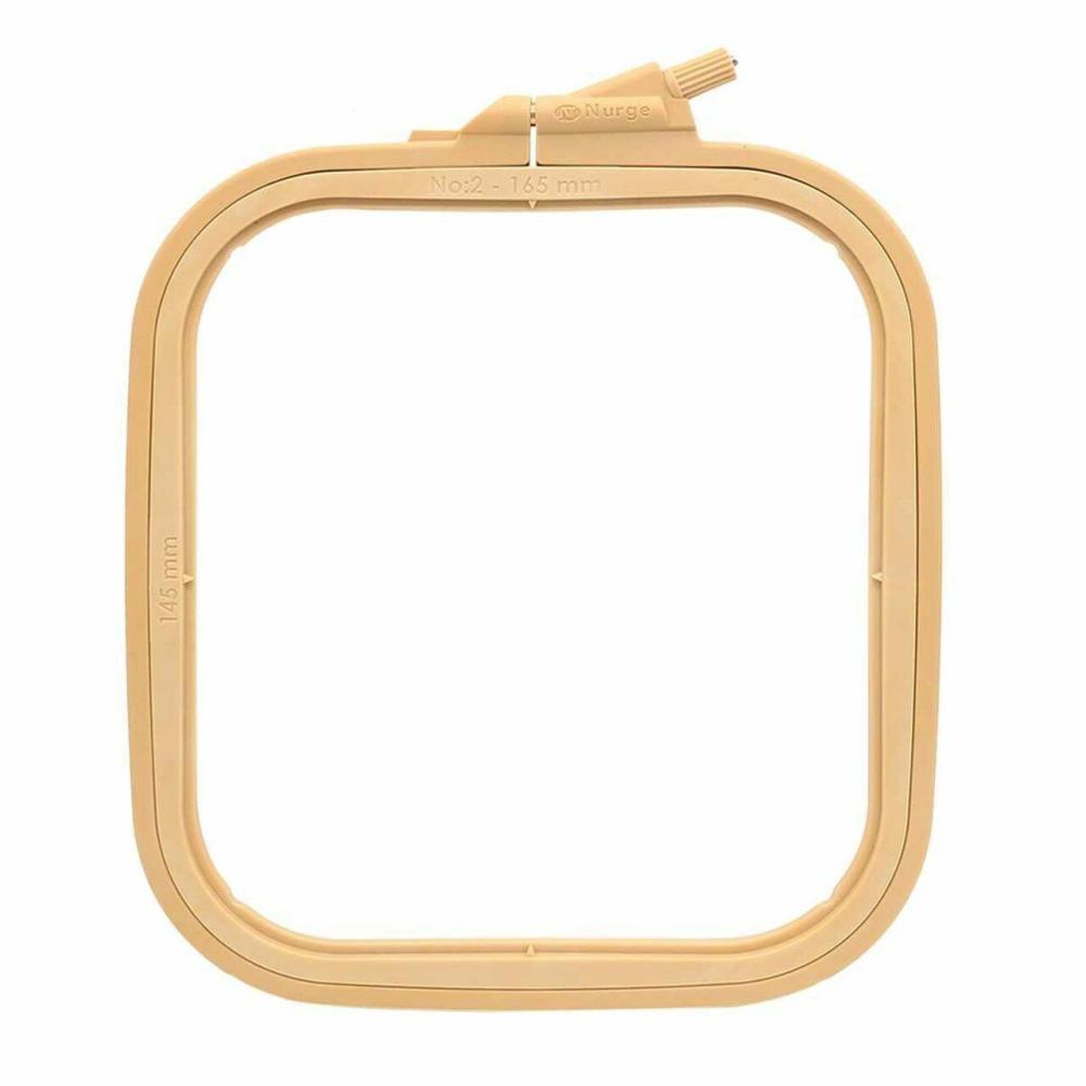 Plastic Square Hoop 170-12 Coffee Brown  |   Hoops & Frames Hoops & Frames Hoops & Frames