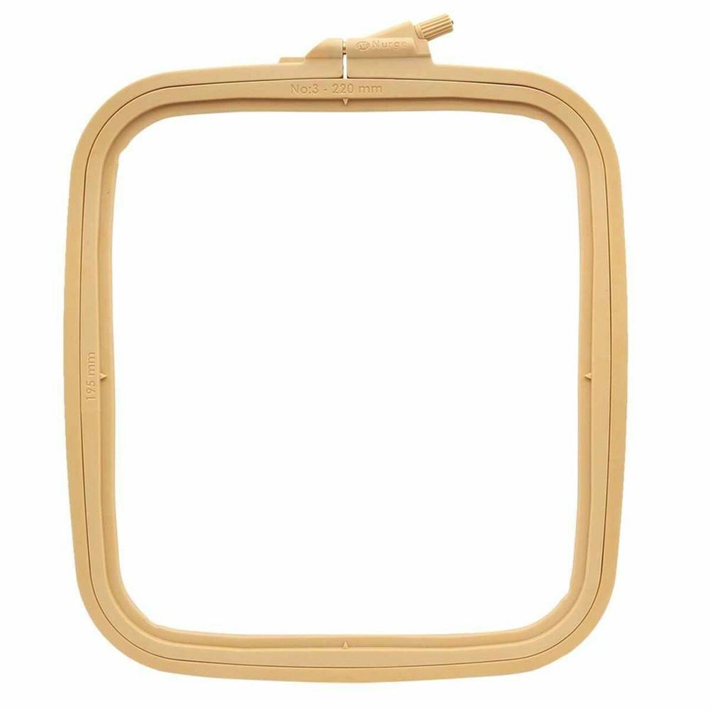 Plastic Square Hoop 170-13 Coffee Brown  |   Hoops & Frames Hoops & Frames Hoops & Frames