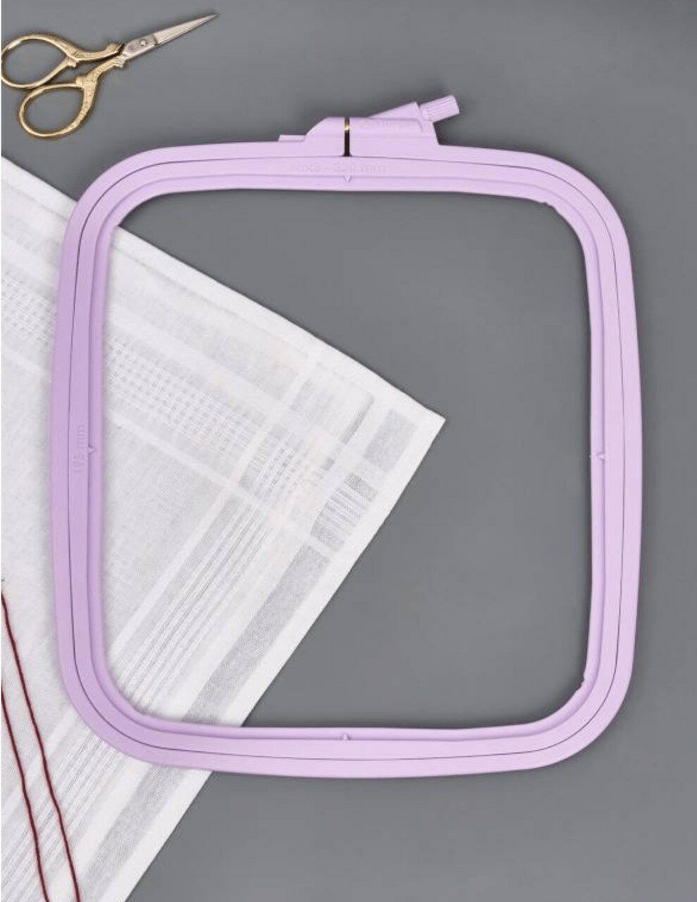 Plastic Square Hoop 170-13 Pastel Lilac  |   Hoops & Frames Hoops & Frames Hoops & Frames