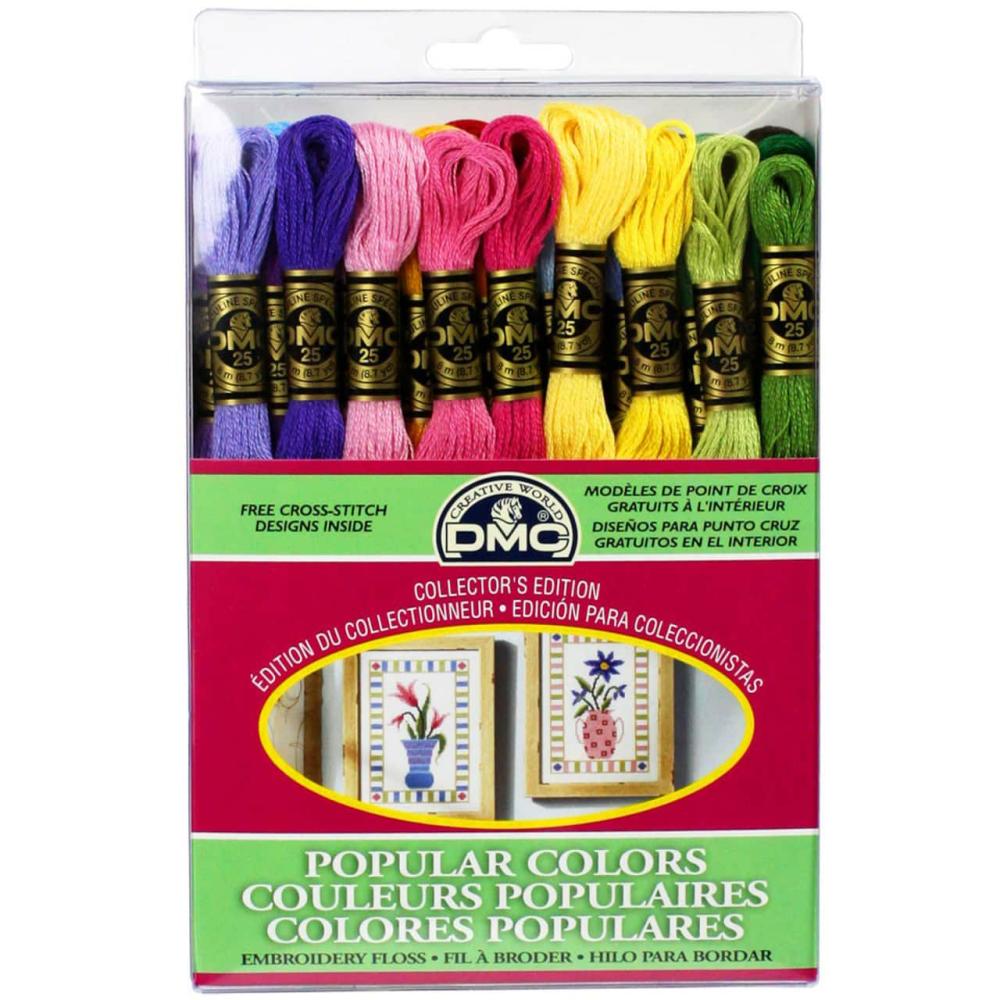 Popular Colors Embroidery Floss Pack  |   Floss Packs Floss Packs Floss Packs