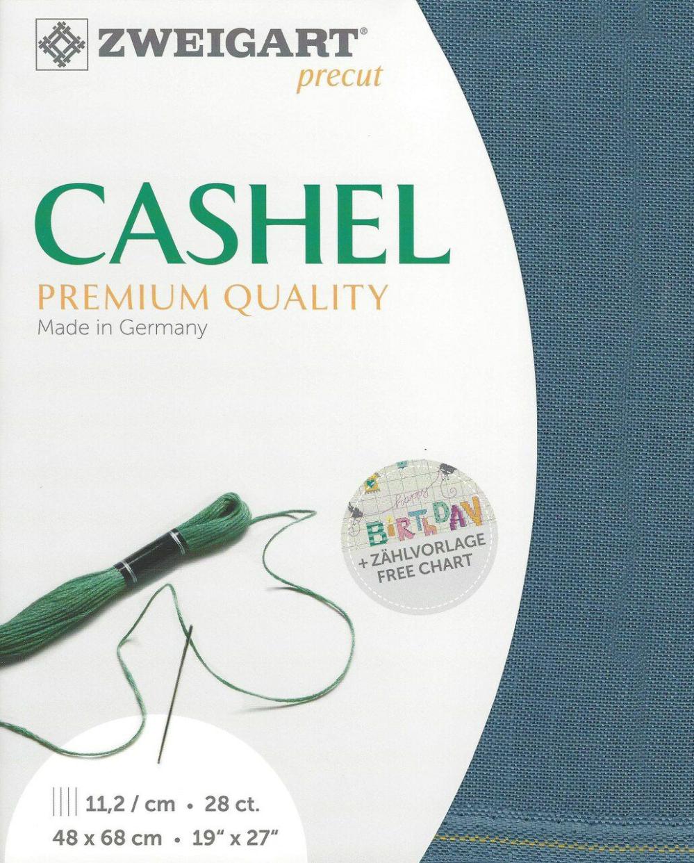 Precut Cashel 28 count Blue Spruce 3281/578  |   Cloth & Canvas Cloth & Canvas Cloth & Canvas