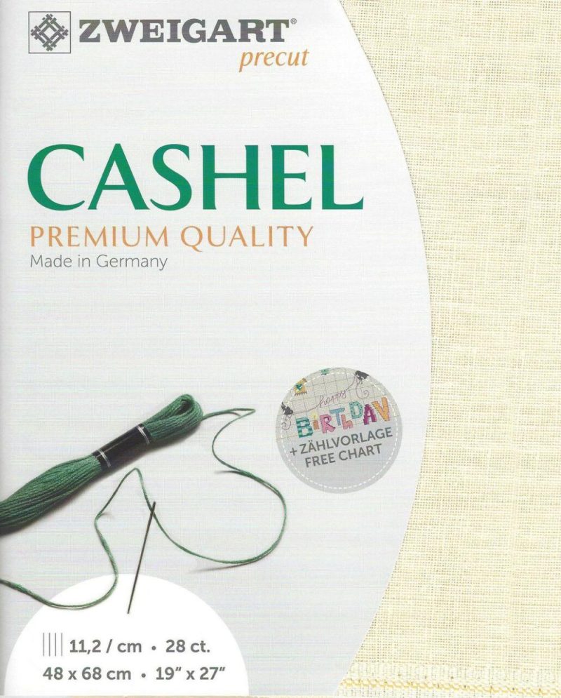 Precut Cashel 28 count Cream 3281/222  |   Cloth & Canvas Cloth & Canvas Cloth & Canvas