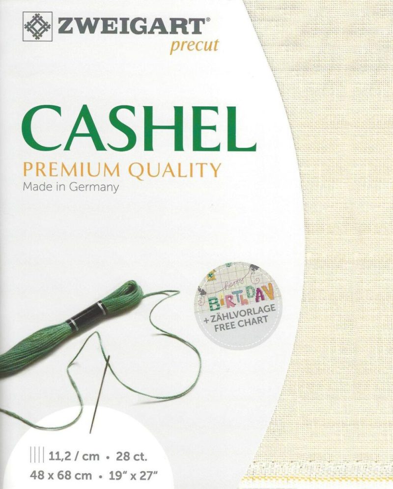 Precut Cashel 28 count Soft Cream 3281/99  |   Cloth & Canvas Cloth & Canvas Cloth & Canvas