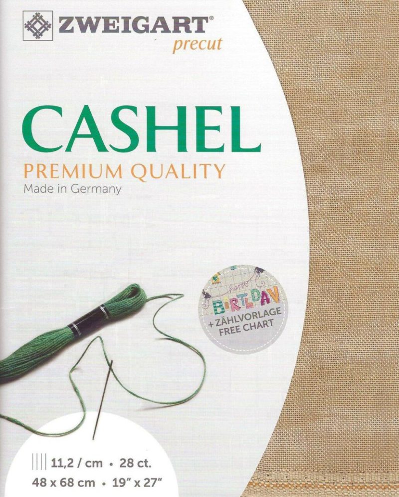 Precut Cashel Vintage 28 count Vintage Country Mocha 3281/3009  |   Cloth & Canvas Cloth & Canvas Cloth & Canvas