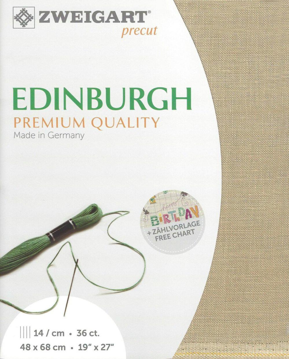 Precut Edinburgh 36 count Light Mocha 3217/309  |   Cloth & Canvas Cloth & Canvas Cloth & Canvas