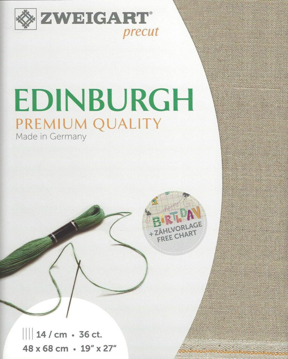 Precut  Edinburgh 36 count Raw 3217/53  |   Cloth & Canvas Cloth & Canvas Cloth & Canvas