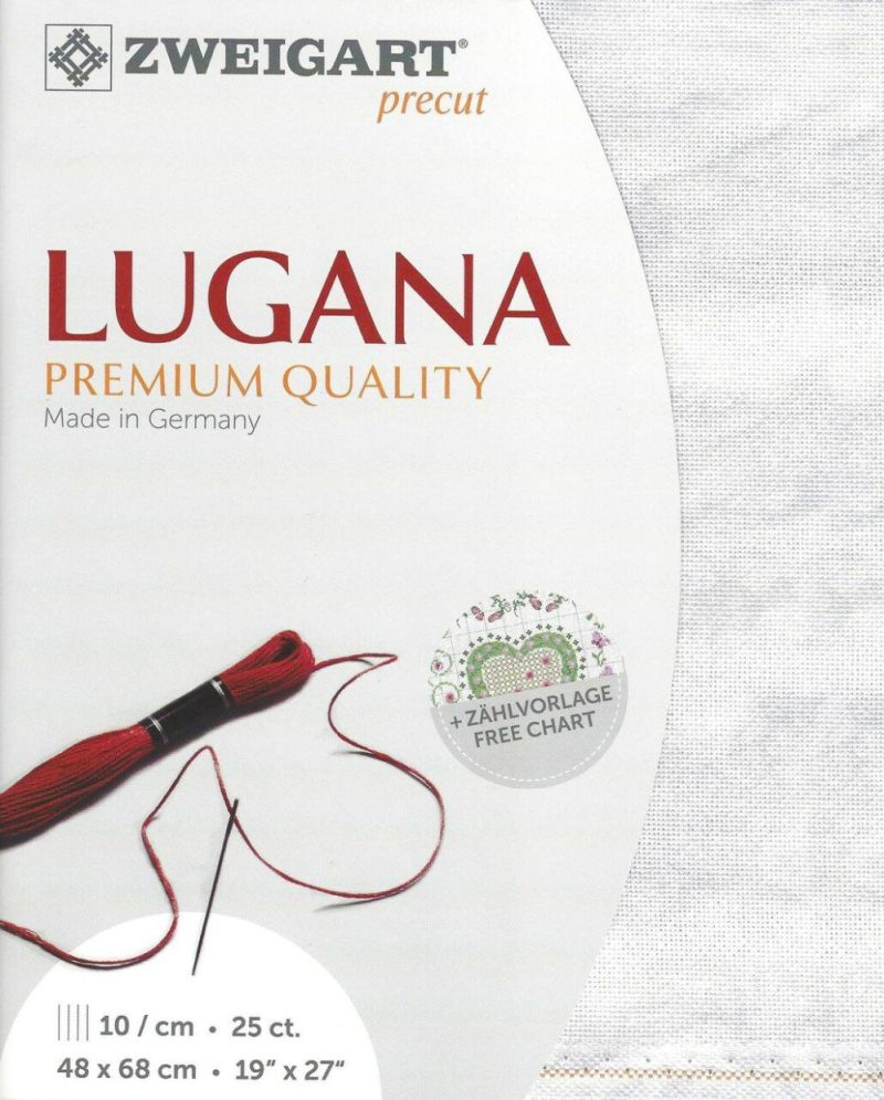 Precut  Lugana Vintage 25 count Marble 3835/7139  |   Cloth & Canvas Cloth & Canvas Cloth & Canvas